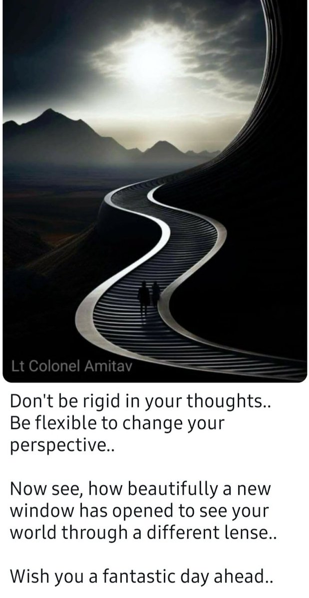 Lt Colonel Amitav Ghosh (@amitavghosh10) on Twitter photo Be flexible..
See the world from different angle..
Keep smiling..
<a href="/soulsurfer300/">Darshil</a> <a href="/bugsmehra/">bugsy🇮🇳</a> <a href="/chanda_mahua/">Mahua Chanda🇮🇳 🙏🕉🚩🕉🙏</a> <a href="/NamitaSaxena19/">🇮🇳 Namita Saxena 🇮🇳</a> <a href="/bidishapsgs/">Bidisha Banerjee🇮🇳</a> <a href="/manishakushwa75/">꧁☆☬🦚श्री🦚☬☆꧂ (Vadini)</a> <a href="/kshatriyarch/">Poonam Archana Singh (मोदी जी का परिवार)🙏🇮🇳</a> <a href="/GayatriRamanat1/">Gayatri Ramanathan 🇮🇳</a> <a href="/bronz_O_Genius/">Dil Toh Bachcha Hai Ji🇮🇳🚩</a> <a href="/ShilpaBJP/">Shilpa Narang - शिल्पा नांरग</a> <a href="/Sumita327/">Sumita Shrivastava</a> <a href="/kuldip09kuldip/">Kuldip Kaur (मोदी का परिवार)</a> <a href="/Rash28101/">Rash</a> <a href="/pronami007/">Pronami</a> <a href="/ShilpiJohri1/">Shilpi Johri✨</a> Be flexible..
See the world from different angle..
Keep smiling..
<a href="/soulsurfer300/">Darshil</a> <a href="/bugsmehra/">bugsy🇮🇳</a> <a href="/chanda_mahua/">Mahua Chanda🇮🇳 🙏🕉🚩🕉🙏</a> <a href="/NamitaSaxena19/">🇮🇳 Namita Saxena 🇮🇳</a> <a href="/bidishapsgs/">Bidisha Banerjee🇮🇳</a> <a href="/manishakushwa75/">꧁☆☬🦚श्री🦚☬☆꧂ (Vadini)</a> <a href="/kshatriyarch/">Poonam Archana Singh (मोदी जी का परिवार)🙏🇮🇳</a> <a href="/GayatriRamanat1/">Gayatri Ramanathan 🇮🇳</a> <a href="/bronz_O_Genius/">Dil Toh Bachcha Hai Ji🇮🇳🚩</a> <a href="/ShilpaBJP/">Shilpa Narang - शिल्पा नांरग</a> <a href="/Sumita327/">Sumita Shrivastava</a> <a href="/kuldip09kuldip/">Kuldip Kaur (मोदी का परिवार)</a> <a href="/Rash28101/">Rash</a> <a href="/pronami007/">Pronami</a> <a href="/ShilpiJohri1/">Shilpi Johri✨</a>