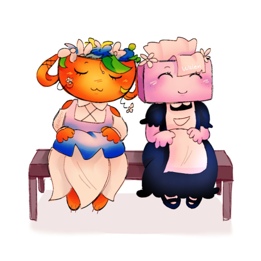 walen_watermelo's tweet image. ??why is my flower basket so clean and shiny??? #springcleaning