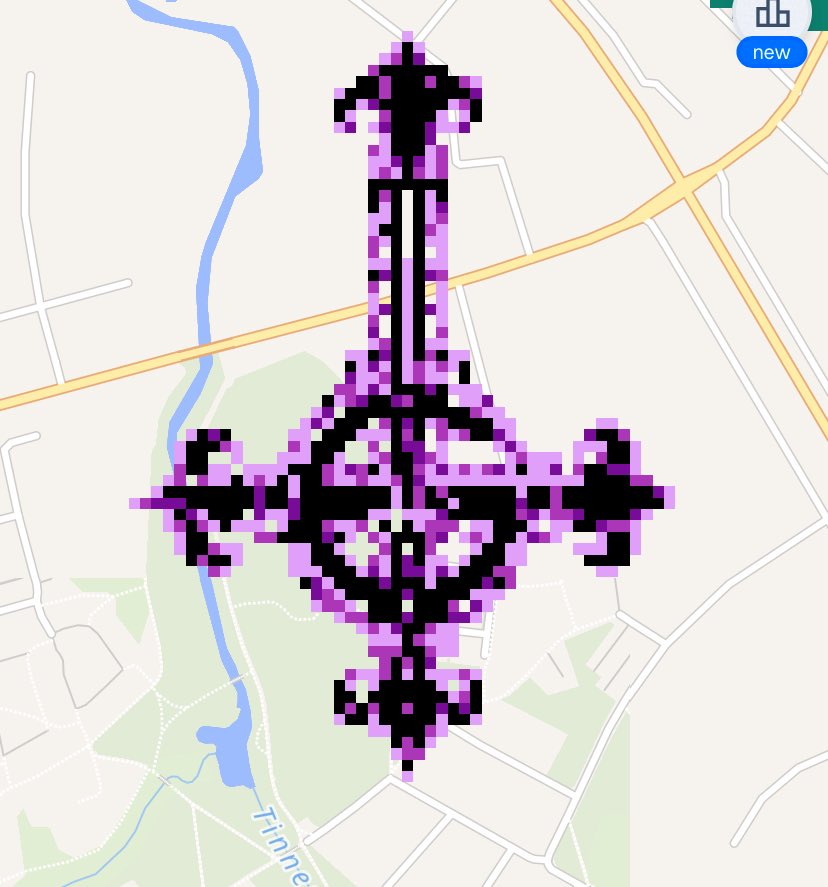 finally left my mark on wplace linköping after running out of pixels a LOT 🙂‍↕️