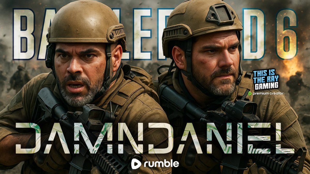 🎮 🔴 Live Right now – Battlefield 6 Open Beta with @ThisIsTheRay 🔥
Next-gen warfare, massive battles, and non-stop action.
📍 Watch live on Rumble: rumble.com/user/DamnDanieI

@GaminOnRumble 

#Battlefield6 #FPS #RumbleGaming #Battlefield6OpenBeta
