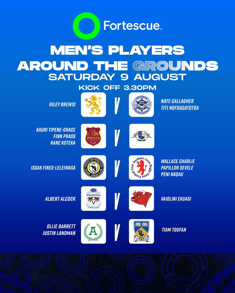 Women In Rugby Round triple header with 2 games on Stan Sport 💪🏉

More Info <a href="/RWA_Community/">RugbyWA</a> website

#StrongerTogether <a href="/FortescueNews/">Fortescue</a>