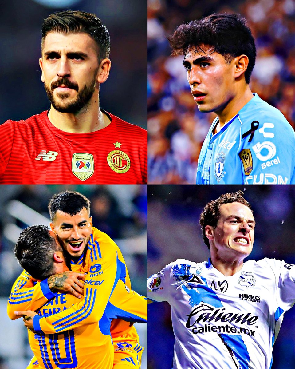 AllFutbolMX's tweet photo. 🤯🏆 The FOUR LIGA MX TEAMS that have qualified for the quarterfinals of the Leagues Cup! 

1. TOLUCA vs Portland 
2. PACHUCA vs Orlando
3. TIGRES vs Inter Miami 
4. PUEBLA vs Seattle

🇲🇽🔥🇺🇸 https://t.co/coUCF4Xy5K