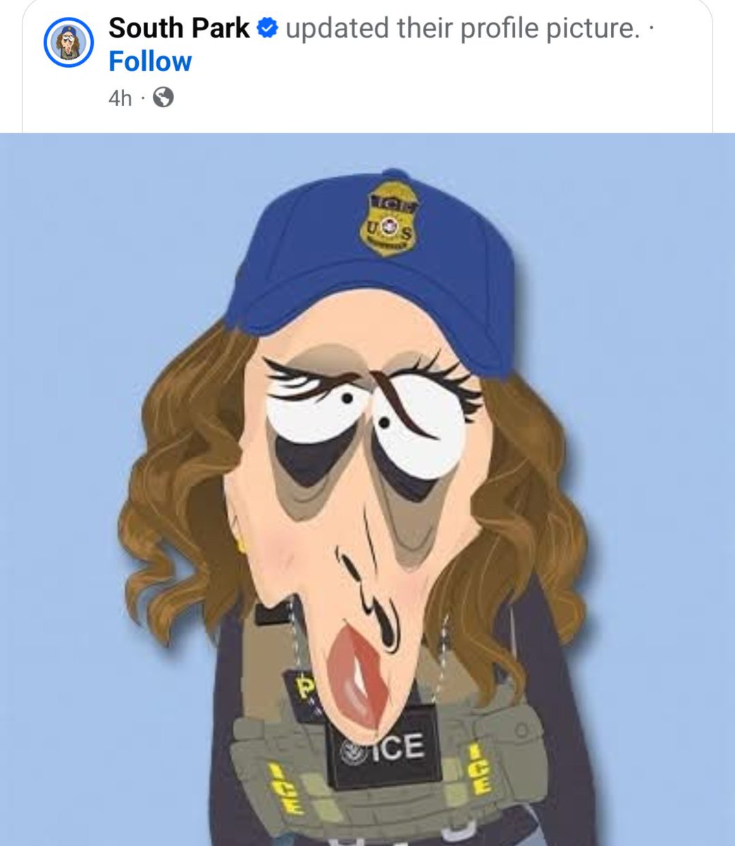 South Park's official profile picture wow 😂.