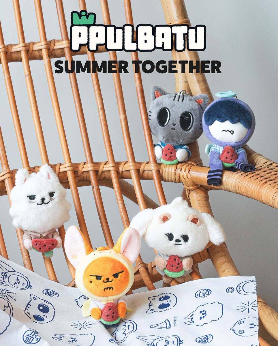 PPULBATU <SUMMER TOGETHER> OFFICIAL MERCHANDISE予約販売開始