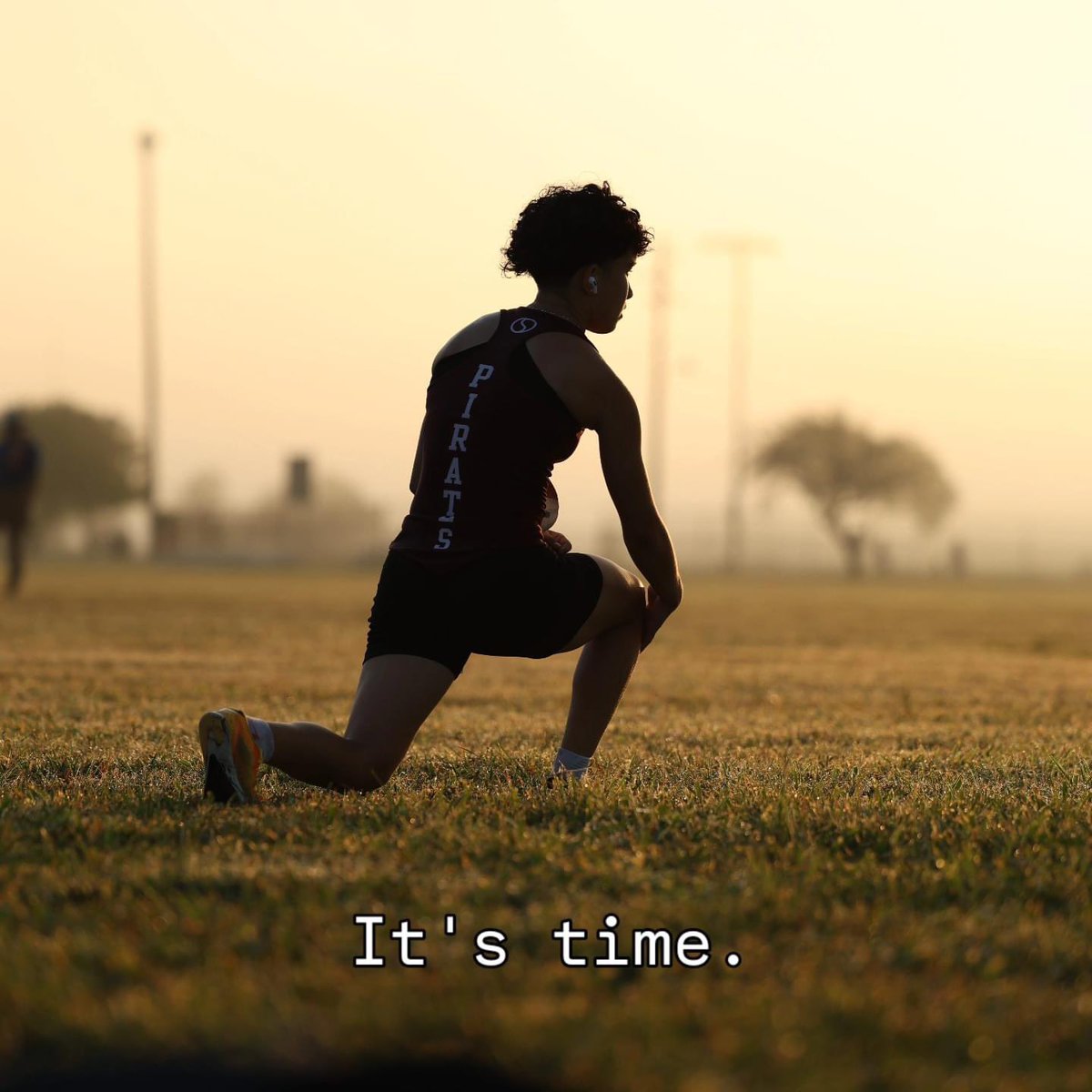 These Pirates are ready for their first meet of the season! 🏴‍☠️