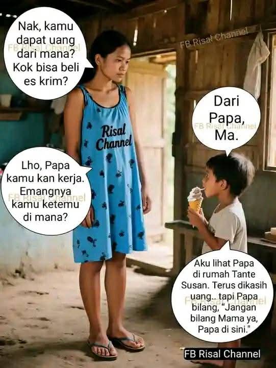 Anak pintar, tahu gimana caranya jaga rahasia..😅
Selamat beraktivitas warga X, salam jumat berkah. Sehat selalu buat semuanya, yg sakit semoga segerah sembuh aamiin.. 🤲