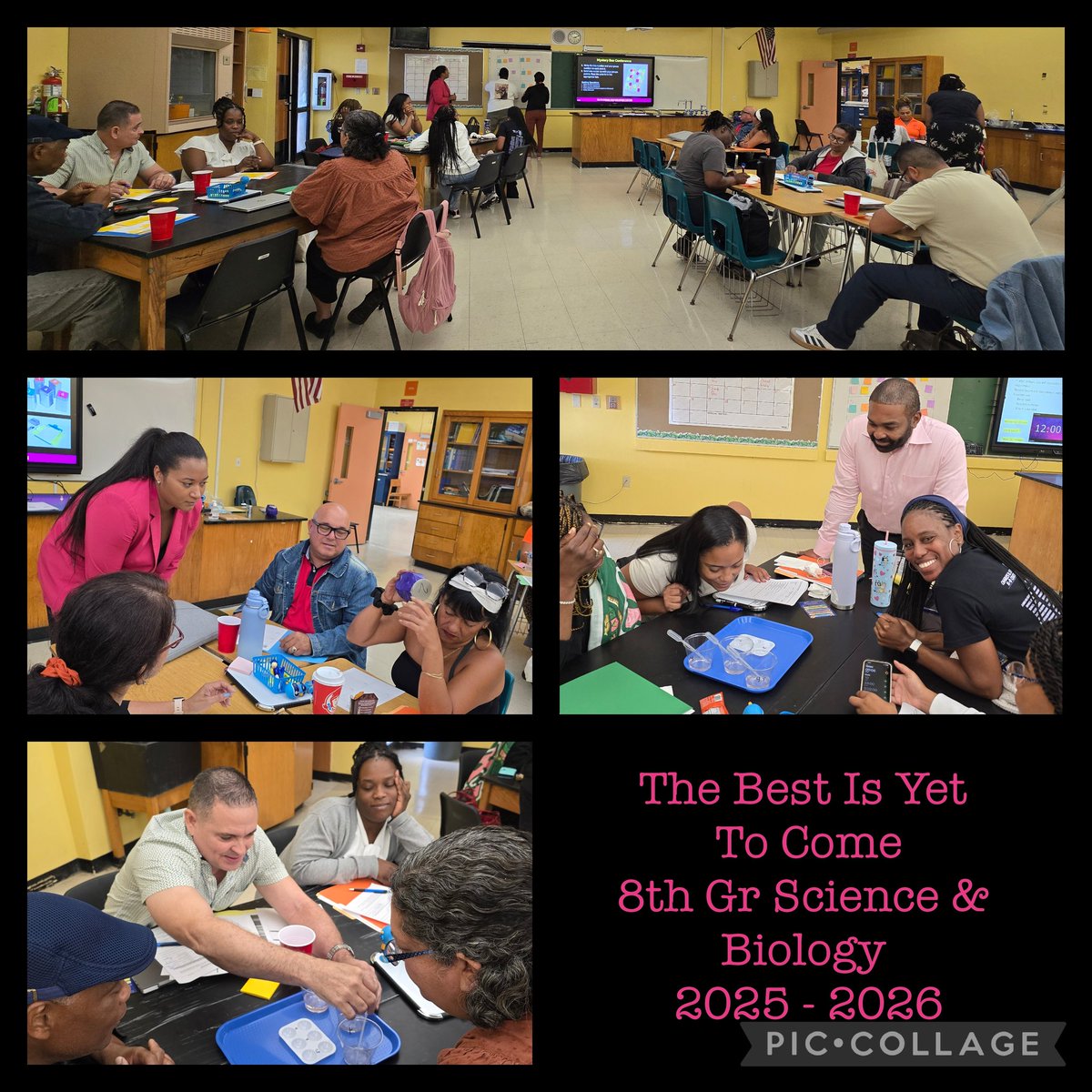 MMacko (@ms_mmacko) on Twitter photo The ETO 8th Gr Sci & Bio teachers are energized and equipped after The Best Is Yet To Come PD! They're kicking off the year with strong systems, high engagement, and a commitment to student success. Let’s make it a great year! <a href="/ARodDASETO/">Dr. Anna L. Rodriguez</a> <a href="/MarcheleTucker/">Marchele Tucker</a> <a href="/trydiggs/">Dr. Try K. Diggs</a> <a href="/MsAllisonStone/">Allison Stone</a> The ETO 8th Gr Sci & Bio teachers are energized and equipped after The Best Is Yet To Come PD! They're kicking off the year with strong systems, high engagement, and a commitment to student success. Let’s make it a great year! <a href="/ARodDASETO/">Dr. Anna L. Rodriguez</a> <a href="/MarcheleTucker/">Marchele Tucker</a> <a href="/trydiggs/">Dr. Try K. Diggs</a> <a href="/MsAllisonStone/">Allison Stone</a>