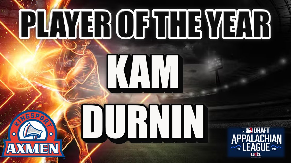 Mark Davis (@kptbaseballfan) on Twitter photo 🪓PLAYER OF THE YEAR🪓
KLUTCH. CONSISTANT. RECORD BREAKING. DEFENSIVE JEWEL. SPECIAL.
<a href="/Gr8Kambino/">Kam Durnin</a> of <a href="/MizzouBaseball/">Mizzou Baseball</a> solidified his time in the Model City as one of the all-time great players to ever dawn a <a href="/KingsportAxmen/">Kingsport Axmen</a> uniform.
Just a sample of his accolades from 40 🪓PLAYER OF THE YEAR🪓
KLUTCH. CONSISTANT. RECORD BREAKING. DEFENSIVE JEWEL. SPECIAL.
<a href="/Gr8Kambino/">Kam Durnin</a> of <a href="/MizzouBaseball/">Mizzou Baseball</a> solidified his time in the Model City as one of the all-time great players to ever dawn a <a href="/KingsportAxmen/">Kingsport Axmen</a> uniform.
Just a sample of his accolades from 40