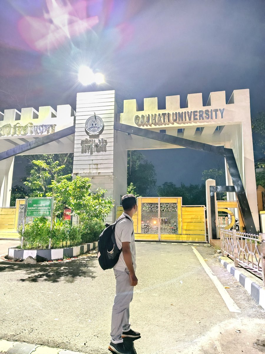 prasenjit_assam's tweet photo. Stepping into the next academic chapter – M.A in Political Science, Gauhati University. https://t.co/IC3NguvKFB