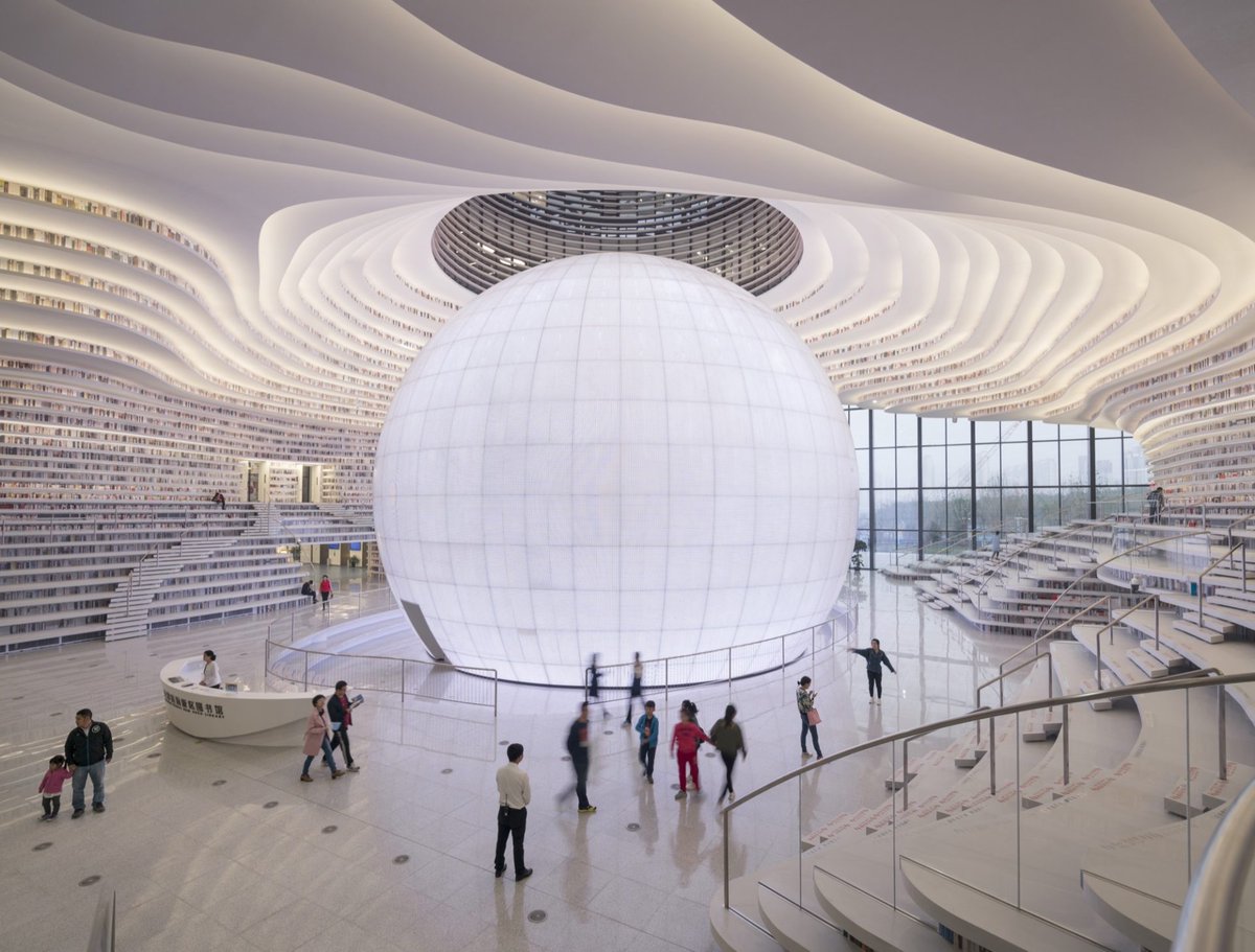 Tianjin Binhai Library 2
