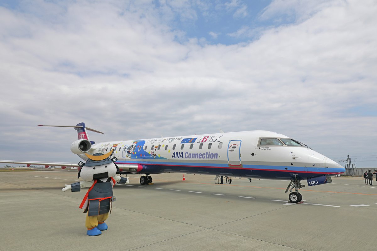 IBEXでは運航拠点・宮城にまつわる特別ジェットを運航しています