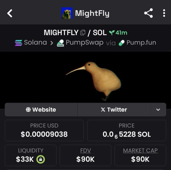 checkkmate_'s tweet image. Locked, loaded, and hit the mark 🎯
#MIGHTFLY soared from $90K to $907K MC 🚀
📥 Follow + DM for precision entries before the next bullseye.

Cqs5WKyfHeBcitseP1xHTiAg77Qj58aNg4NYHK7U7p8b

#TargetAcquired #AlphaHunters #SolanaMoves
#Crypto #Memecoin #Solana #Binance #ETHUSDT