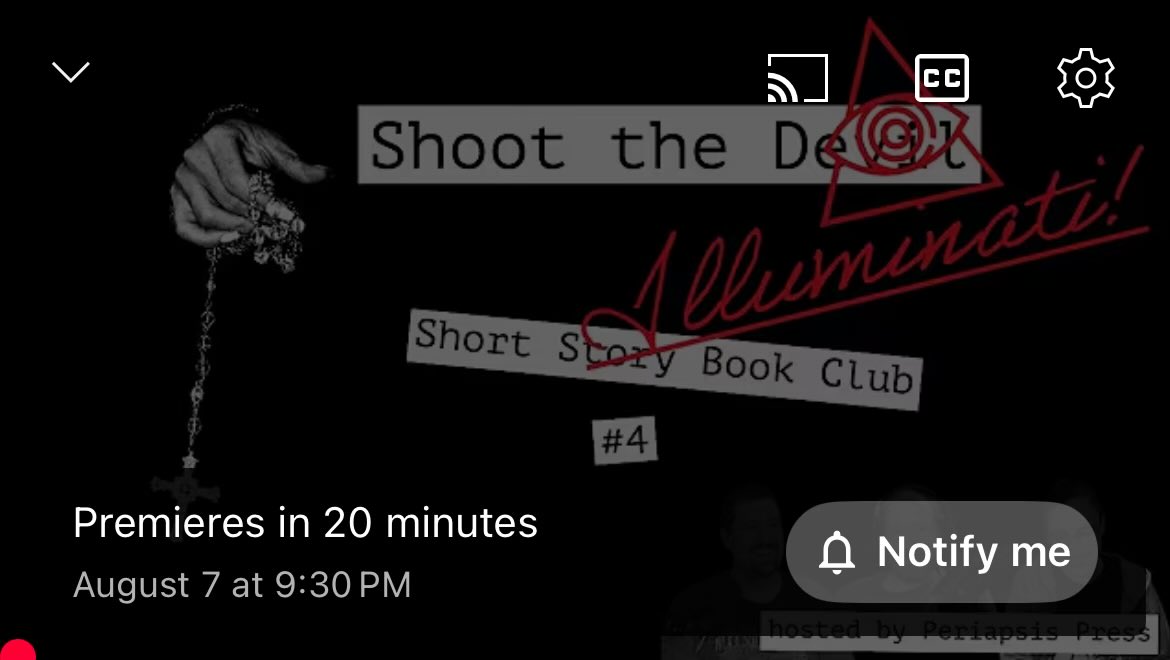 Katie Roome (@redhedgedragon) on Twitter photo Book club premiering soon!
Come discuss Who Rules the World from the Shoot the Devil anthology
With myself, <a href="/MichaelFKane/">Michael F Kane</a> and <a href="/cavetothecross/">Cave To The Cross Podcast</a> Book club premiering soon!
Come discuss Who Rules the World from the Shoot the Devil anthology
With myself, <a href="/MichaelFKane/">Michael F Kane</a> and <a href="/cavetothecross/">Cave To The Cross Podcast</a>