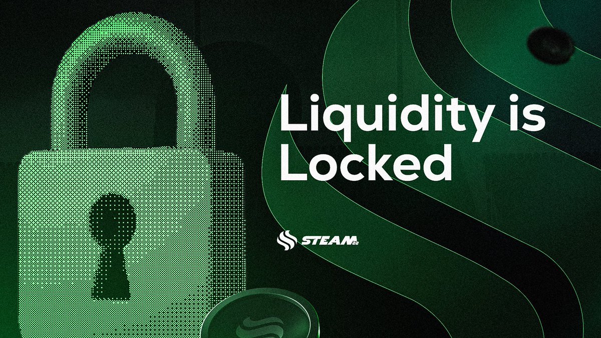 Liquidity has been locked for 2 years 🔒