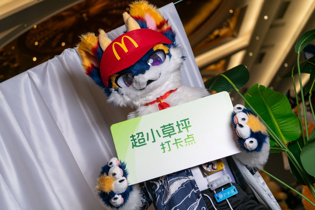 #FursuitsFriday 
是嘉禾在草坪