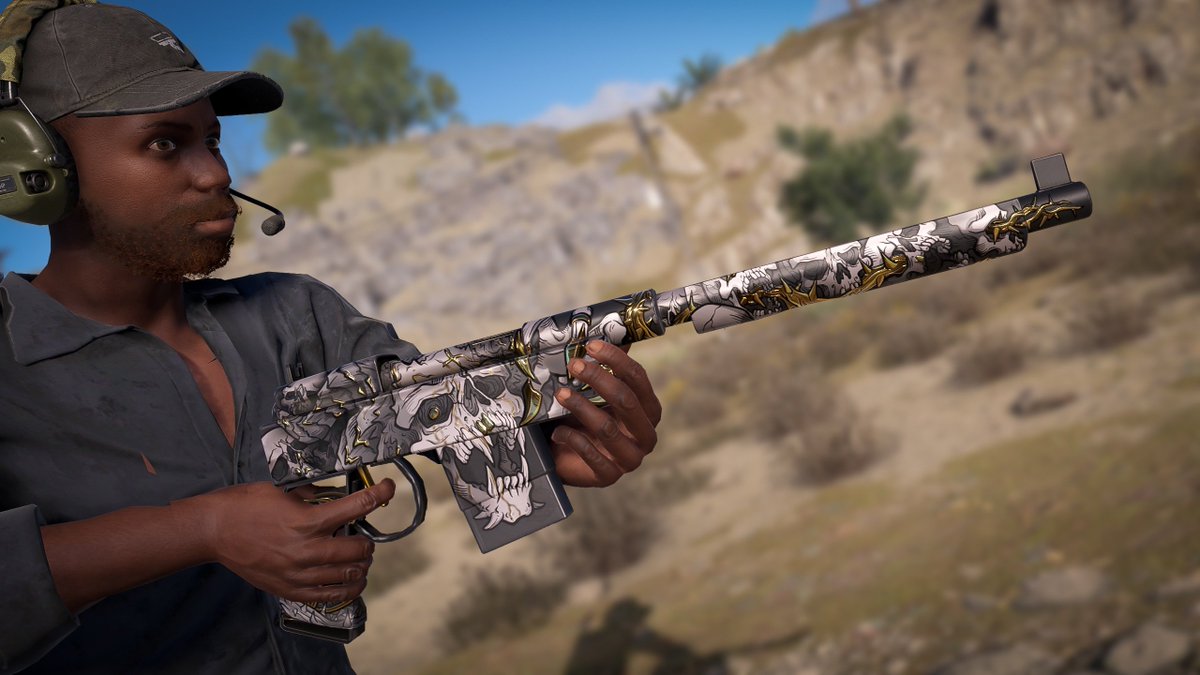 【RUSTスキン情報】
今週のスキン
「Afterburner」のDBS
「Dominus Mortis」のSAR
DBSは新デザイン、SARはAKが実装されており、その追加。
日本と世界の好みの差だろうか、スカル系はいつも人気が高く、実装されることが多い。
SARは今週の人気No.2だ。

#RUST #SKIN