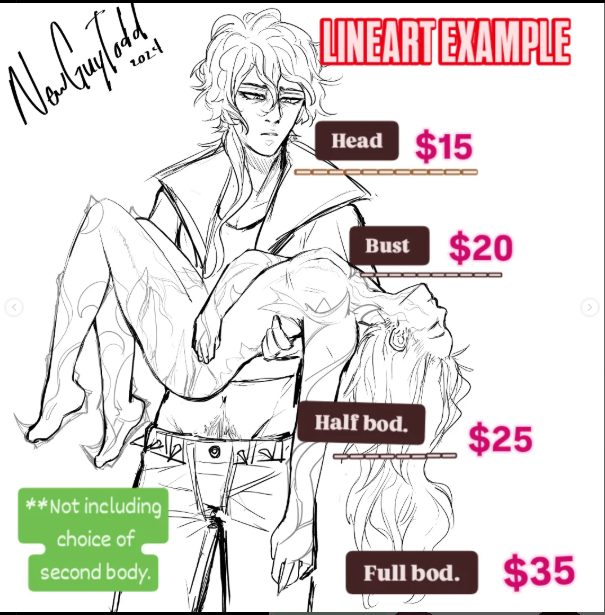 COMMISSIONS CLOSED NewGuyToddArt tweet media