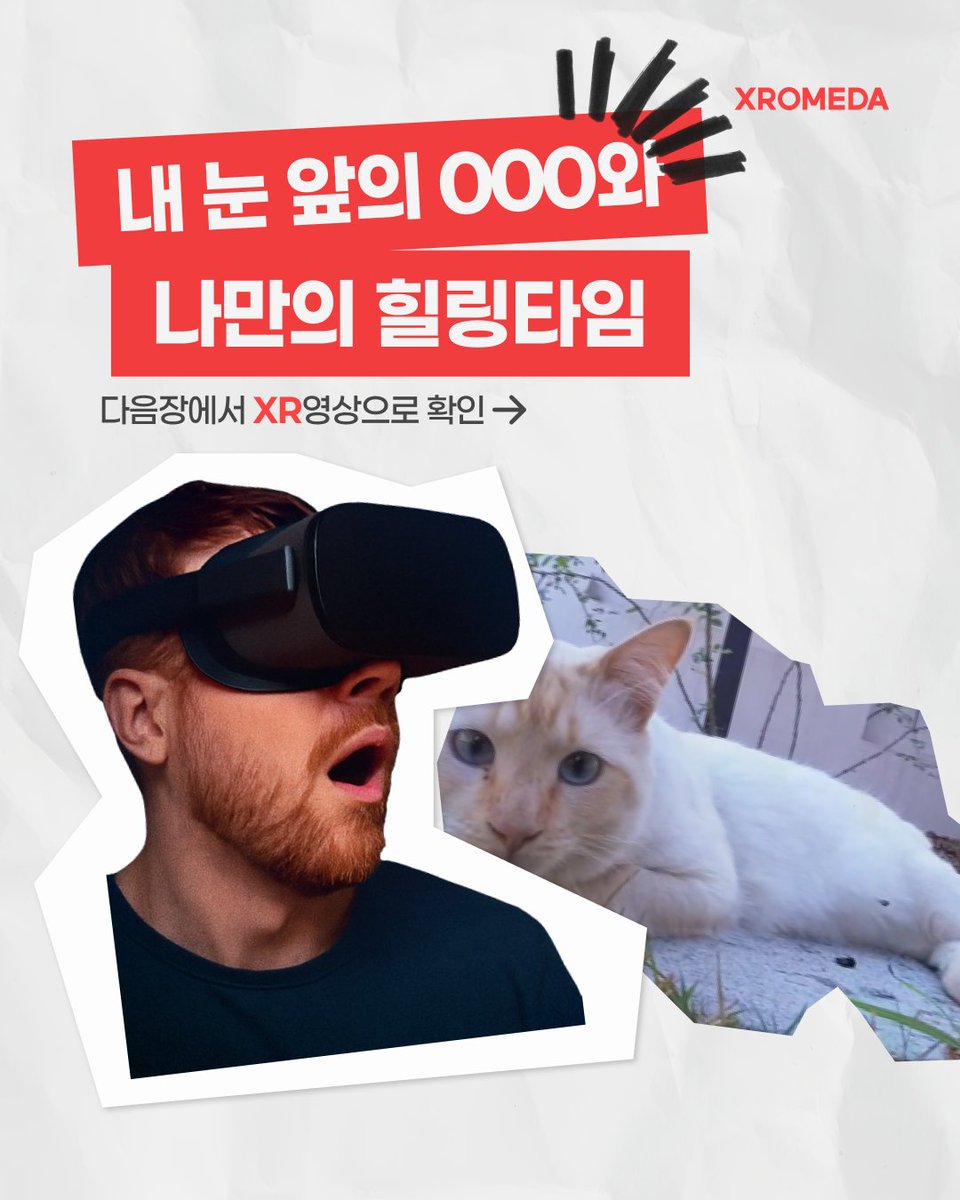 XROMEDA_OLIM's tweet photo. 🐾 360도로 만나는 힐링 냥이
하얀 고양이와 함께하는 평화로운 하루, 지금 감상해보세요.
카메라를 향해 코 킁킁— 귀여움 폭발! 😽💥
📹 360° 영상으로 직접 둘러보기
👉 우리의 냥님이 주인공인 이 조용한 세계
👇 팔로우하고 더 많은 고양이 순간 만나기
#360영상 #고양이영상 #힐링콘텐츠 #냥스타그램