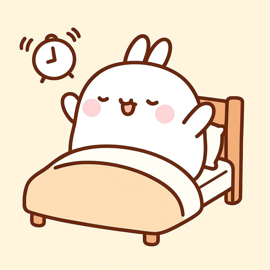 $Molang has been around for ONE month.

We brought back the feeling of sleeping peacefully on your bags.