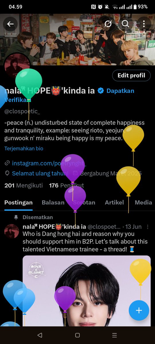 nala^᪲᪲᪲ 'kinda ia (akun gado gado) tweet media