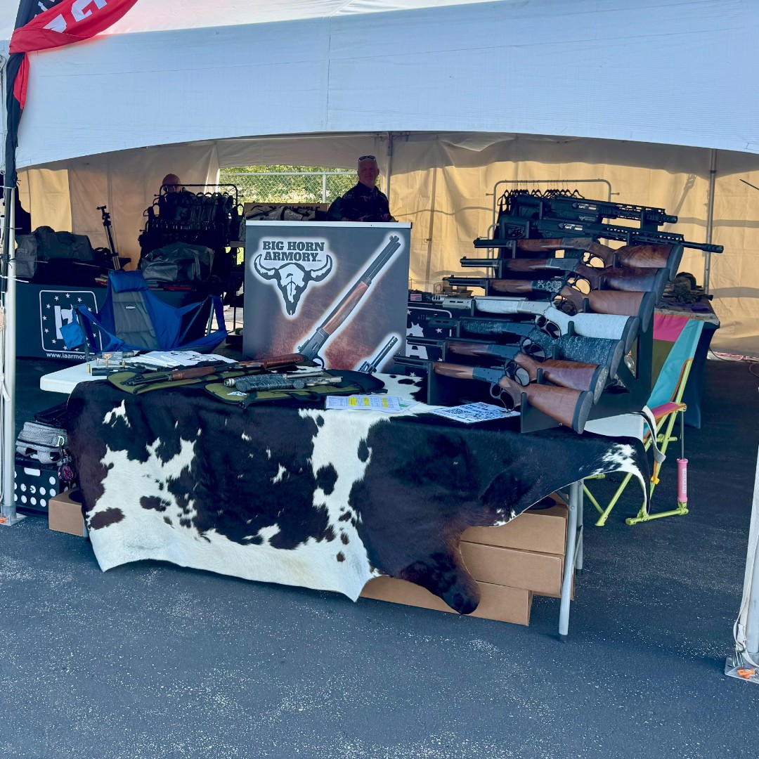 BigHornArmory's tweet photo. A huge thank you to everyone who stopped by the Big Horn Armory booth at the @GunRallySturgis From bikers to big-bore fans, it was an unforgettable ride.
Shoutout to @sturgisguns for hosting us!
#BigHornArmory #Sturgis2025 #LeverActionLife #2ACommunity #SturgisGunRally https://t.co/azlI4R10uT