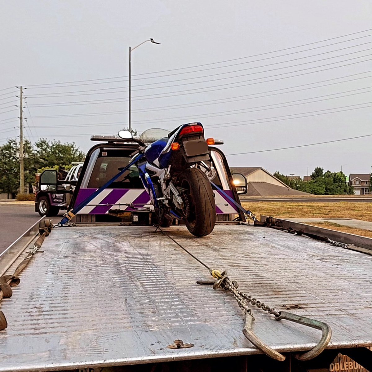 Stunt Driving Stops Here! M2 class rider caught speeding at 122km/hr - 60km/hr zone on Taylor Kidd Blvd, plus an illegal licence plate curtain seized. Faces court, fines up to $10,000, and 1 year driving suspension on conviction with mandatory Driver Improvement Course! ^JB #ygk