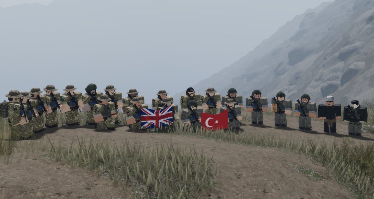 PARAsRoblox's tweet image. 🇬🇧🇹🇷 Today members of The Parachute Regiment joined Turkish commandos in deploying to Merdivenköy Sahası to conduct a joint mountaineering training exercise in preparation for OP. &quot;Mirliva&quot; both counterparts are successfully prepared for hostile interactions.