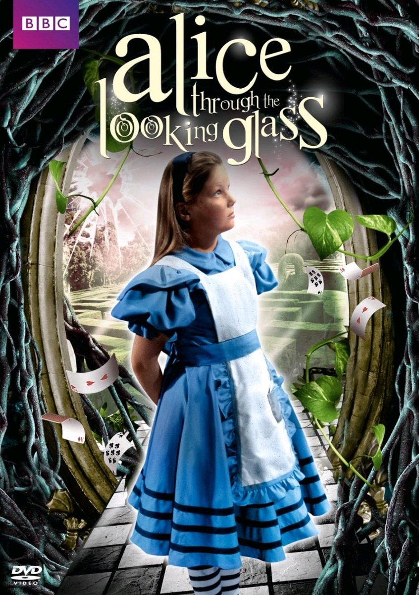 BBC's Alice Through the Looking Glass. 
Masonic checkerboard &amp; blue and white.
#blueandwhitestripes