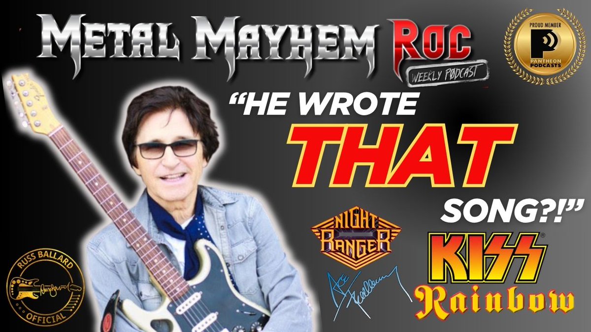 🎸🎤🎸 Rock legend Russ Ballard tells all!
From “Since You’ve Been Gone” to collabs with Santana &amp; Roger Daltrey, hear the stories behind the hits + his new album Songs from The Warehouse. 🎶
🎧 Listen now!
#RussBallard #RockLegends #SinceYouveBeenGone #NewMusic #ClassicRock