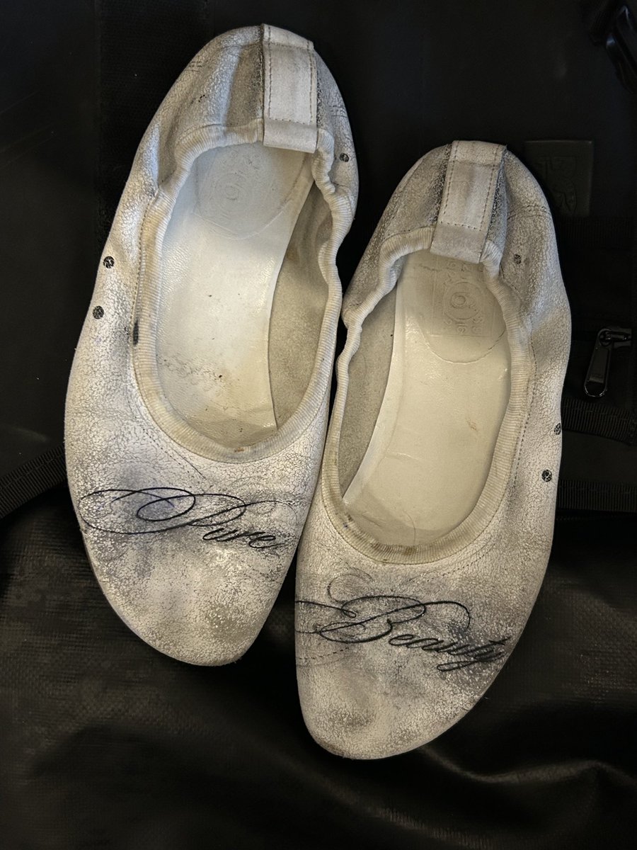 tattooed my cooked mm6 flats lol