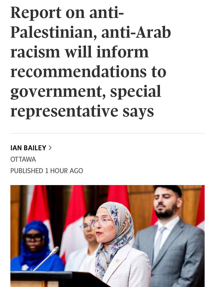 Amira Elghawaby (@amiraelghawaby) on Twitter photo “If you go through the report, the incidents that we document here, they portray a picture of something very wrong.” - Dr. Nadia Hasan, Director of the Islamophobia Research Hub <a href="/YorkUniversity/">York University</a>
🔗 theglobeandmail.com/politics/artic… “If you go through the report, the incidents that we document here, they portray a picture of something very wrong.” - Dr. Nadia Hasan, Director of the Islamophobia Research Hub <a href="/YorkUniversity/">York University</a>
🔗 theglobeandmail.com/politics/artic…