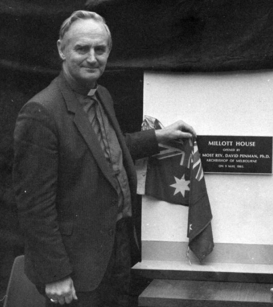AustAnglican's tweet image. 8 August 1936: birth (Wellington NZ) of David John Penman, Archbishop of Melbourne 1984-1989, and Assistant Bishop (Western Region) 1982-1984. #anglican #89years adb.anu.edu.au/biography/penm… One of only two of our diocesan bishops to be born in New Zealand.