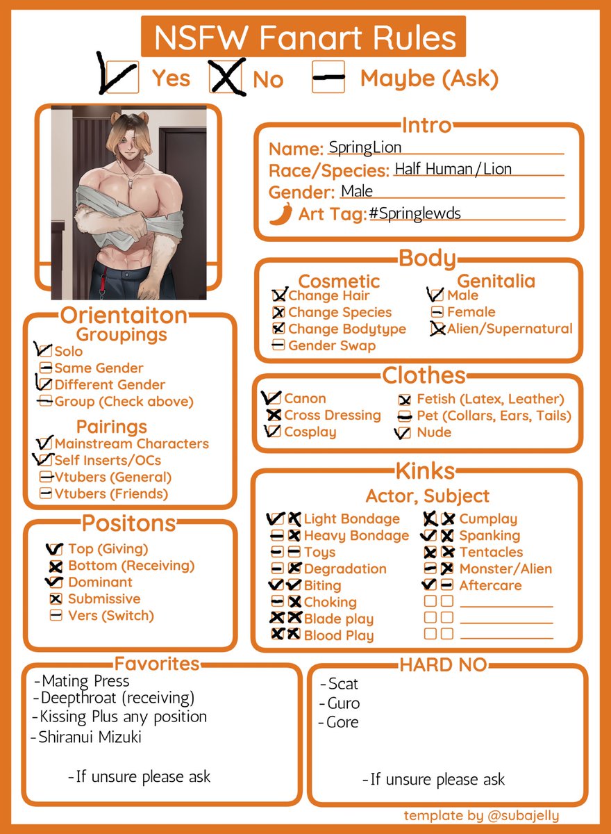 SpringLEWDS's tweet image. This is my Fanart guideline!

Please please if you’re unsure about anything just ask 🙏

Thank you