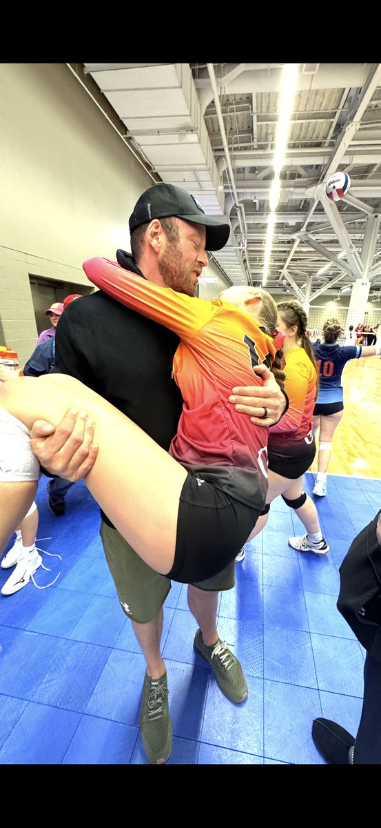 The amount of proud doesn’t begin to explain my Daughter. She didn’t make the high school volleyball team last year, had multiple knee surgeries and was on a regional volleyball team. 

She busted her butt everyday rehabbing her knee, honing in on her skills, and a drive to be