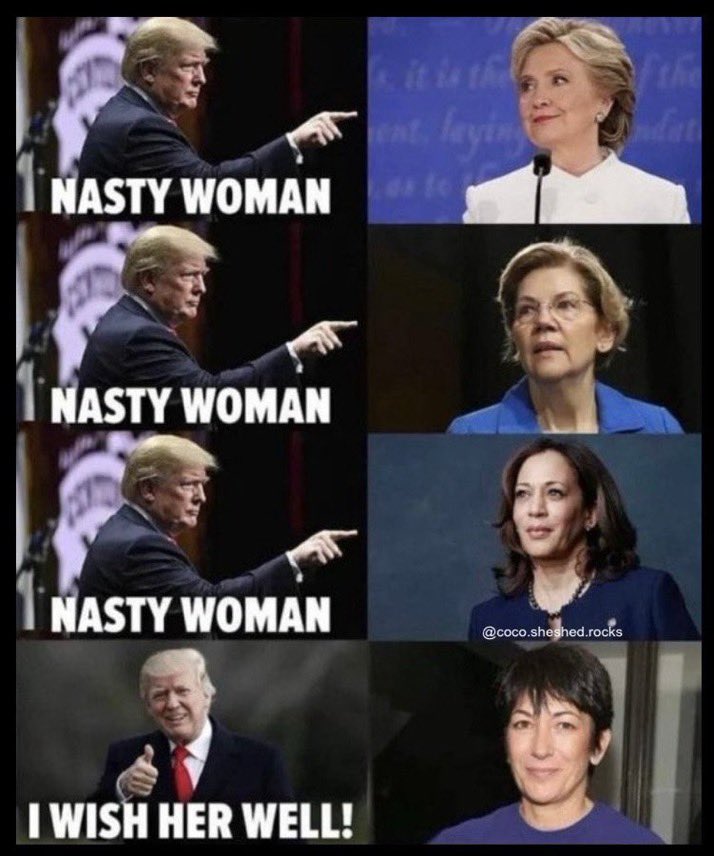 <a href="/DUnitedGraphics/">DemsUnited Gallery</a> He’s a misogynist 
Weak ego
Trashed brain(it never was good)
Threatened by confidence of any kind
Plus, a #ChildRapisttrump