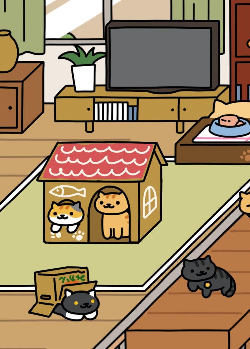 癒される😘
#ねこあつめ2