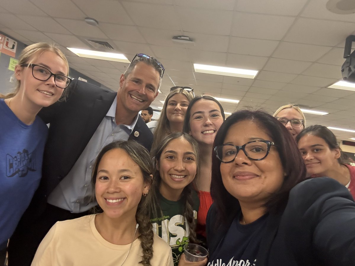 New teacher breakfast! Truly a blessing to have these new educators join our Panther family!