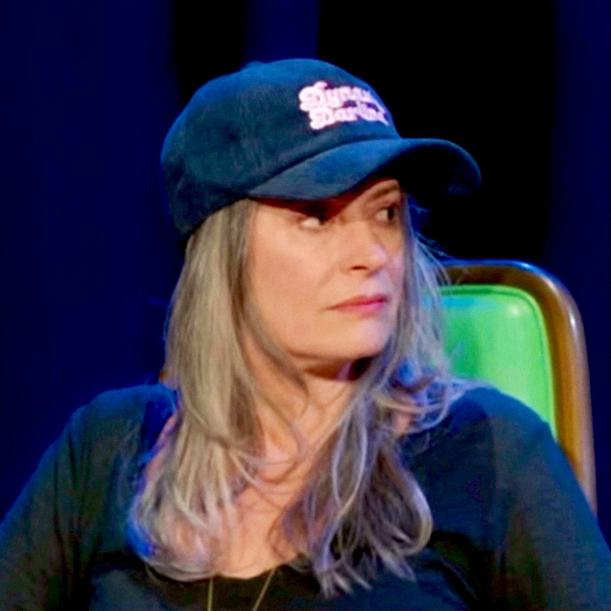 actually never getting over how 
good she looks in a baseball hat