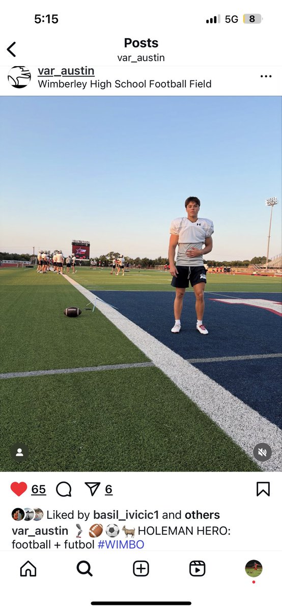 Thank you <a href="/var_austin/">VAR</a> for coming out to our practice this morning and talking with me! <a href="/CoachTBurns/">Tanner Burns</a> <a href="/CoachKLars/">Keith Larson</a> <a href="/CoachNickLaw/">Nick Law</a> <a href="/CoachBrownUTSA/">Coach Zach Brown</a> <a href="/CoachSukenik/">Brandon Sukenik</a> <a href="/CoachSchoonie/">Jake Schoonover</a> <a href="/CoachScifers/">John Scifers</a> <a href="/TheTop5s_/">TOP FIVES</a> <a href="/SportPrepX/">SportPrepX</a> <a href="/ExpoRecruits/">Expo Recruits</a> <a href="/XavierZLopez/">LoneStarKicking</a>