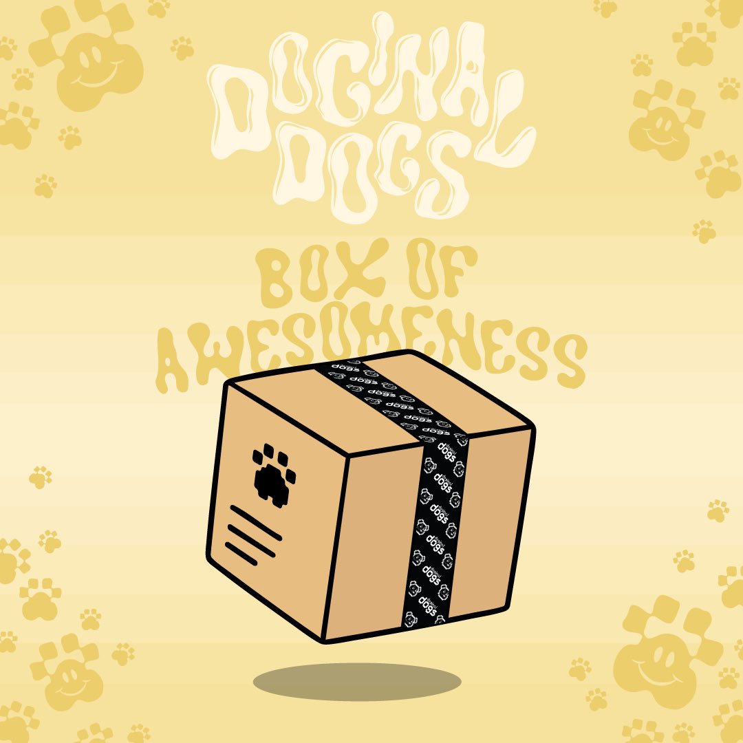 Who needs a Box of Awesomeness?

Interact ✨

I’m picking winners 🐶