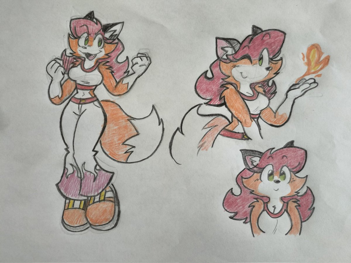 Fiery girl but its Marie Fox