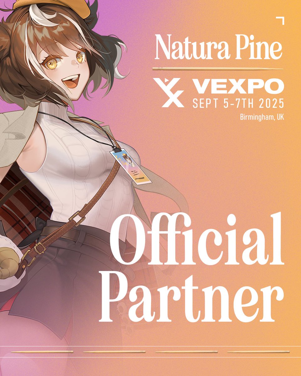 We’re excited to be an Official Partner of <a href="/Vtuber_Expo/">VeXpo!</a>  2025!🤝

We are proud to support the V-Tuber space and the passionate community behind it! 🌲💛💜

See you in Birmingham this September!!