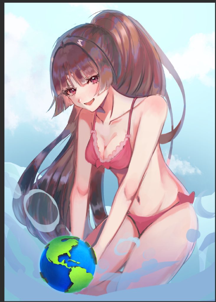 水着輝夜
ここから厚塗りしてく