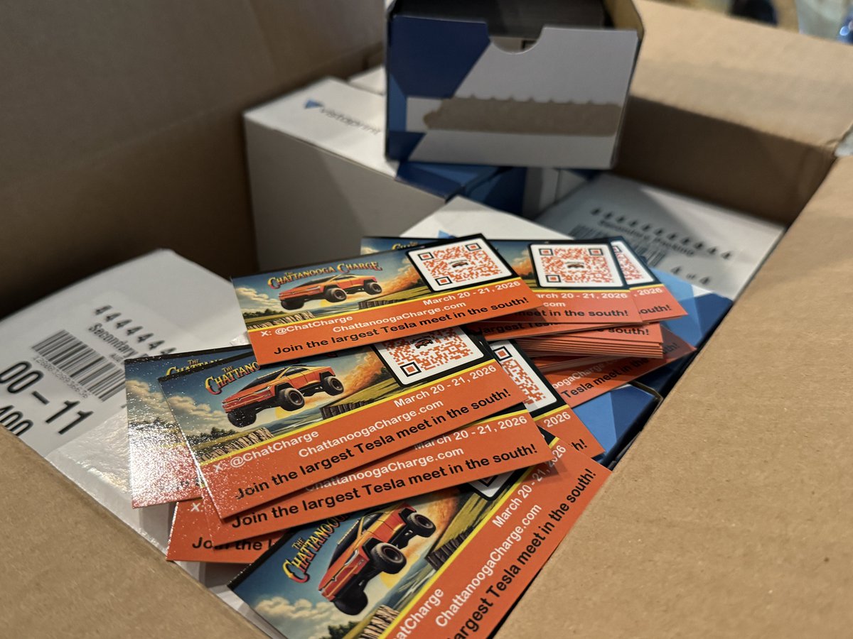 Chattanooga Charge (@chatcharge) on Twitter photo New cards have arrived. Will start handing these out at chargers and events soon! Tickets go on sale October 1!
<a href="/JEHazel75/">Josh “Pappy” Hazel</a> <a href="/chattybird0306/">Amanda Hazel</a> New cards have arrived. Will start handing these out at chargers and events soon! Tickets go on sale October 1!
<a href="/JEHazel75/">Josh “Pappy” Hazel</a> <a href="/chattybird0306/">Amanda Hazel</a>
