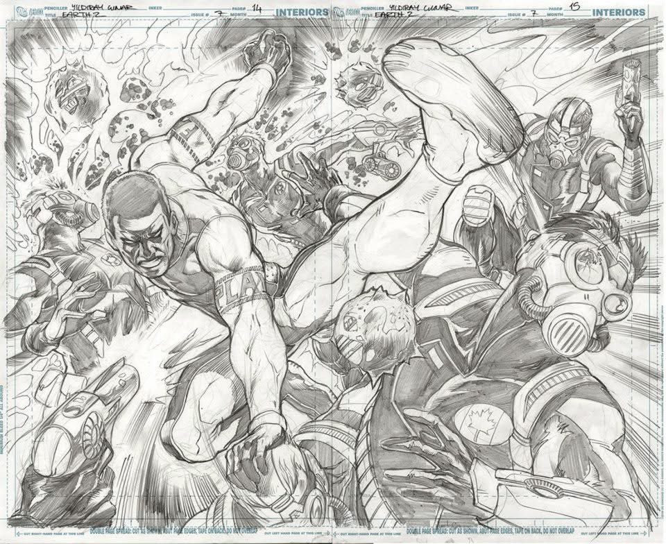 Just saw that EARTH 2-New 52 omnibus is coming in 2026. I have over 80 pages in it and excited to see them in a big book format!