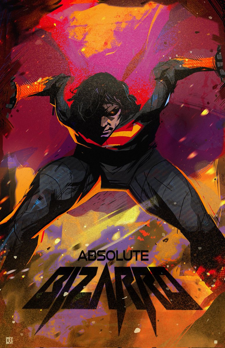 ABSOLUTE BiZArRO 
-
A Clone of Superman who was meant to be a backup hero became a tragic, monstrous imitation. Now Bizarro mimics heroism through broken logic, unleashing chaos while trying to be good.

#bazarro #dccomics #absolutesuperman