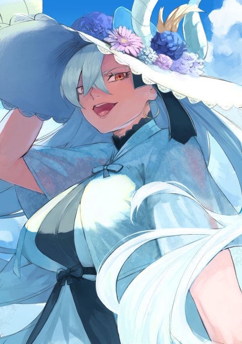 U-オルガマリー 第一再臨のワンピース姿がとても好き… #FGO