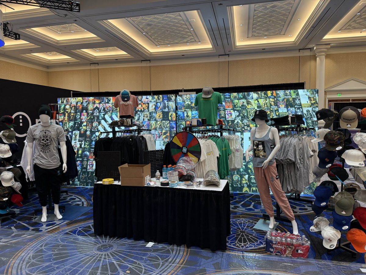Stuff.io (@stuff_io) on Twitter photo From a blank space to filled out! Tons of merch! 100 1:1 hats! $CHARLES hats and merch too!
See you tomorrow!
Own your $STUFF!
<a href="/RareEvo/">Rare Evo: A Blockchain Event</a> <a href="/IOHK_Charles/">Charles Hoskinson</a> From a blank space to filled out! Tons of merch! 100 1:1 hats! $CHARLES hats and merch too!
See you tomorrow!
Own your $STUFF!
<a href="/RareEvo/">Rare Evo: A Blockchain Event</a> <a href="/IOHK_Charles/">Charles Hoskinson</a>