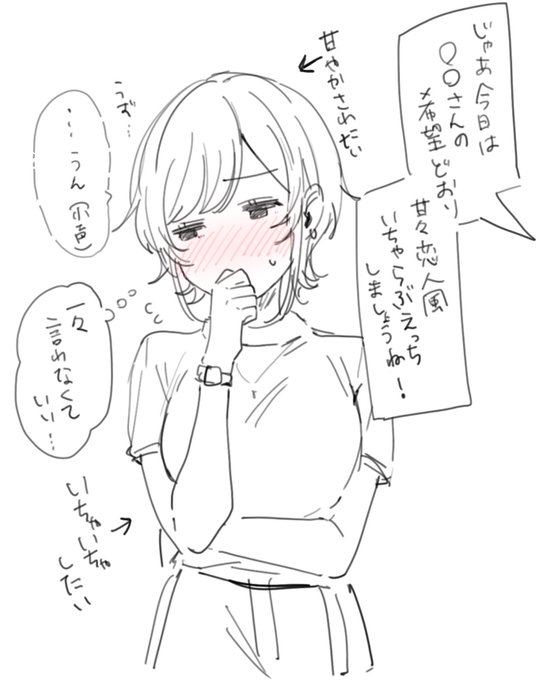 ほんとは甘やかされたいクールなお姉さんがネットで知り合った男性に希望のプレイをお願いするやつ 