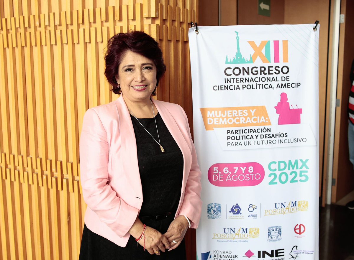 IECM (@iecm) on Twitter photo En el XIII Congreso Internacional de Ciencias Políticas, la CE del #IECM <a href="/Cciliahc/">Cecilia Aida Hernández Cruz</a> habló sobre los retos de la inédita elección del Poder Judicial y su impacto en la democracia. El foro contó con la presencia de la Consejera Presidenta <a href="/PatyAvendanoD/">Patricia Avendaño Durán</a> En el XIII Congreso Internacional de Ciencias Políticas, la CE del #IECM <a href="/Cciliahc/">Cecilia Aida Hernández Cruz</a> habló sobre los retos de la inédita elección del Poder Judicial y su impacto en la democracia. El foro contó con la presencia de la Consejera Presidenta <a href="/PatyAvendanoD/">Patricia Avendaño Durán</a>